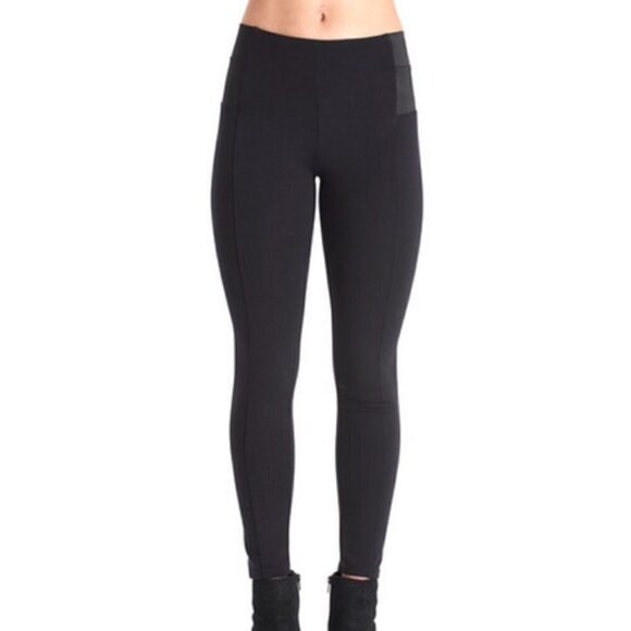 Leggsington Black Thea "Wonderpant" Ponte Leggings Size - Small - Picture 2 of 12